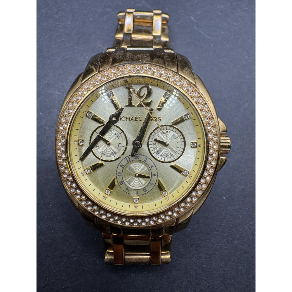 Michael Kors MK5691 Cameron Gold Tone Dial Gold Tone Stainless Women's Watch